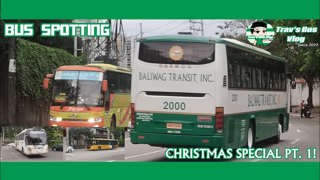 BUS SPOTTING | CHRISTMAS SPECIAL PT. 1! 🎄🎄