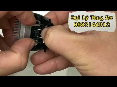 Video Hướng dẫn lắp lại lò xo lưỡi tông đơ cắt tóc - ĐẠI LÝ... - youtube