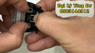 Hướng Dẫn Lắp Lại Lò Xo Lưỡi Tông Đơ Cắt Tóc - Đại Lý Tông Đơ 0983144912