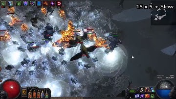 Sire of Shards, 5 Totems, All Projectile Spells Demo [Mapping Edition]