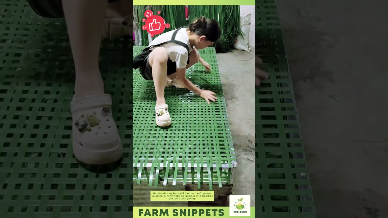 Tiny Hands, Timeless Skill: The Art of Weaving Lives On 🧵