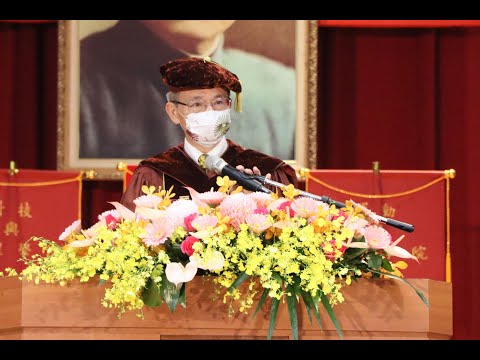 110學年畢典》臺師大吳正己校長勉勵畢業生 勇於追求夢想
