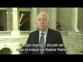 John McCain wil Poetin hard straffen