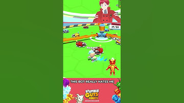 THIS BOT REALLY HATES ME #shorts #stumbleguys #fyp #trending