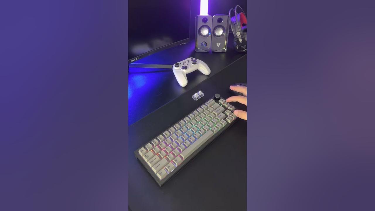 Mechanical Keyboard ASMR MAXFIT67 Typing Test YouTube