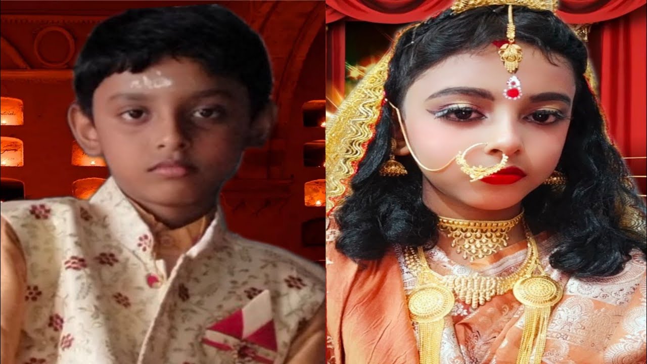Bangalivolg//Baby boy to girl bridal  makeup transformation//boy to girl makeup//male to female make