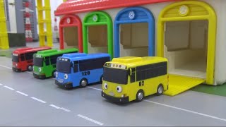 Tayo The Little Bus garage toys 꼬마버스 타요 차고지 장난감