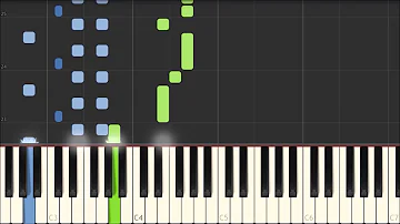 Katyusha - Russian Folk Song [Piano Tutorial] (Synthesia)