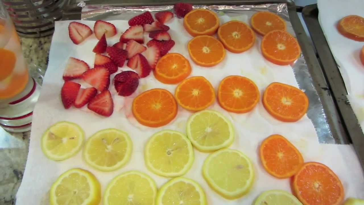 Freezing Your Fruits YouTube