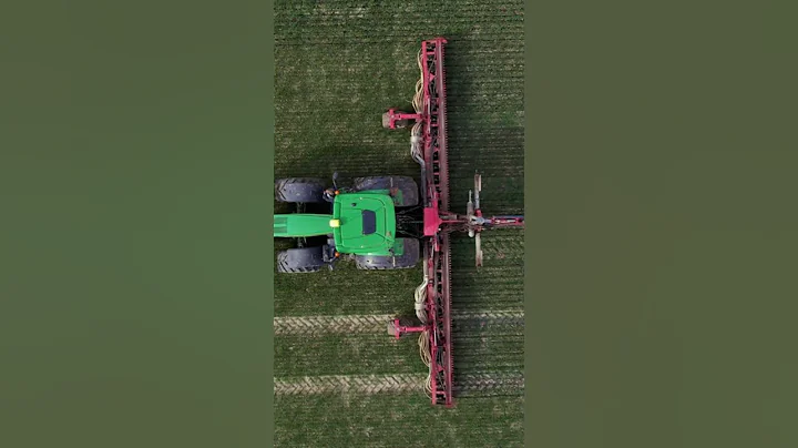 Draghose Slurry Injection #johndeere #farming #agriculture #tractor #ytshorts #slurry #drone #mest