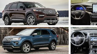Explorer Comparison - 2020 Limited vs 2017 Sport