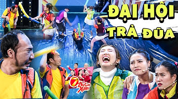 ĐẠI HỘI TRẢ ĐŨA Tiến Luật Bị 4 Báo Thủ Nhà 7 Nụ GÕ Cho LÊN BỜ XUỐNG RUỘNG | 7 Nụ Cười Xuân 2025