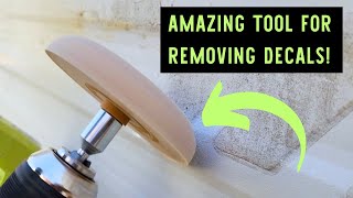 Amazing Wonder Wheel For Removing Old RV Decals and Adhesive