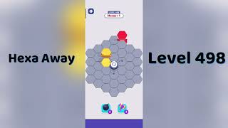 🧠 Hexa Away Level 498 Walkthrough
