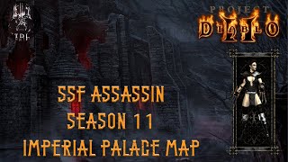 Project Diablo 2 Season 11 SSF Assassin - Blade Fury Imperial Palace Map