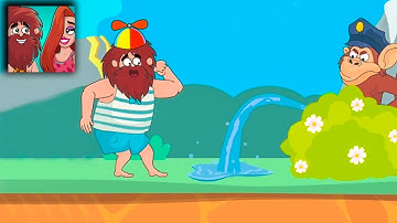 Comics Bob Funny Caveman Adventure Game All Levels Walkthrough Gameplay iOS,Android