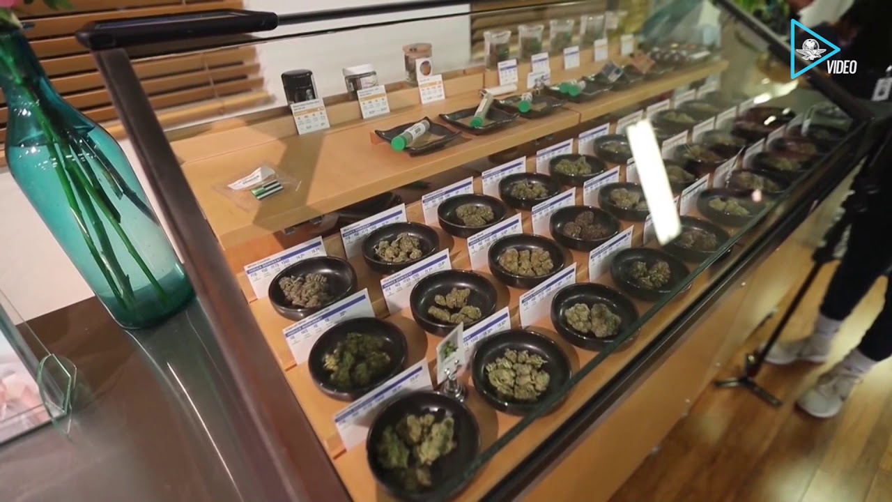 Miles compran por primera vez marihuana legal en California
