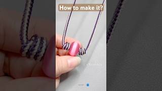 How to make it?#shorts #shortsfeed #diy #craft #diycrafts #handmade #howto #pendant #fashion #knot
