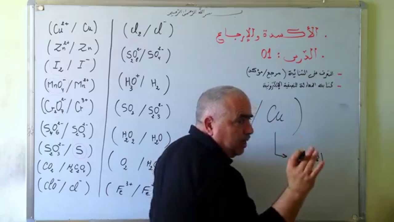 الأكسدة الإرجاع