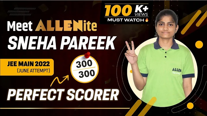 Meet the Toppers  | JEE Main 2022 (June Attempt) T...