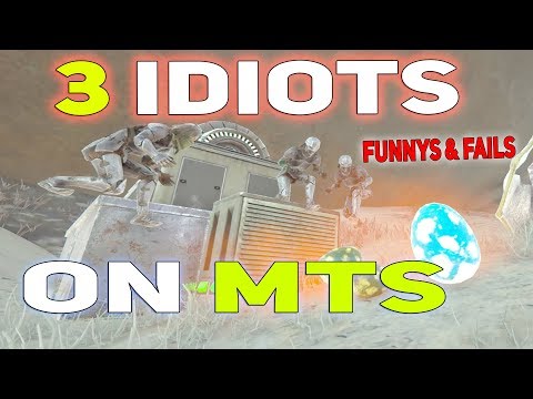 10 MINUTES OF 3 IDIOTS ON MTS | ARK MTS PVP