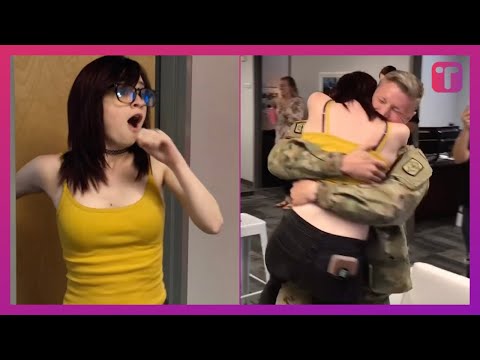 Soldier Returns From Overseas To Surprise Radio DJ Fiancee