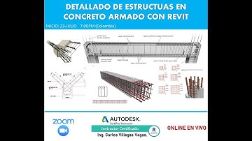 🔴MASTERCLASS: DETALLADO DE ESTRUCTURAS BIM CON REVIT