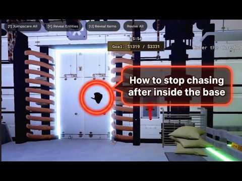 Backrooms Company Roblox - Tutorial: How to stop chasing by entities after staying inside the base