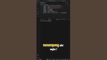 Program Penjumlahan Sederhana #skysen #coding #code