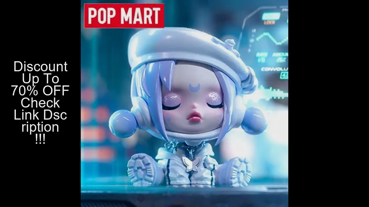POP MART Skullpanda City of Night Series Blind Box Guess Bag Mystery Box Toys Doll Cute Anime Figure