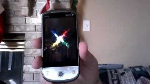 AOSP 2.0.1 on Sprint HTC Hero CDMA with Nexus One boot animation