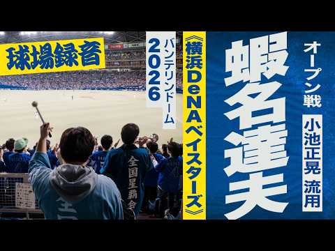 高音質🎺【小池正晃 流用】蝦名達夫 選手応援歌《横浜DeNAベイスターズ》2026バンテリンドーム