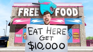 I Opened A Restaurant That Pays You To Eat At It [MrBeast]