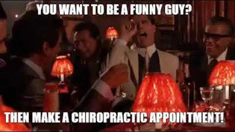 Goodfellas - You a Funny Guy? Make a Chiropractic Appointment | Discover Chiropractic Mobile AL