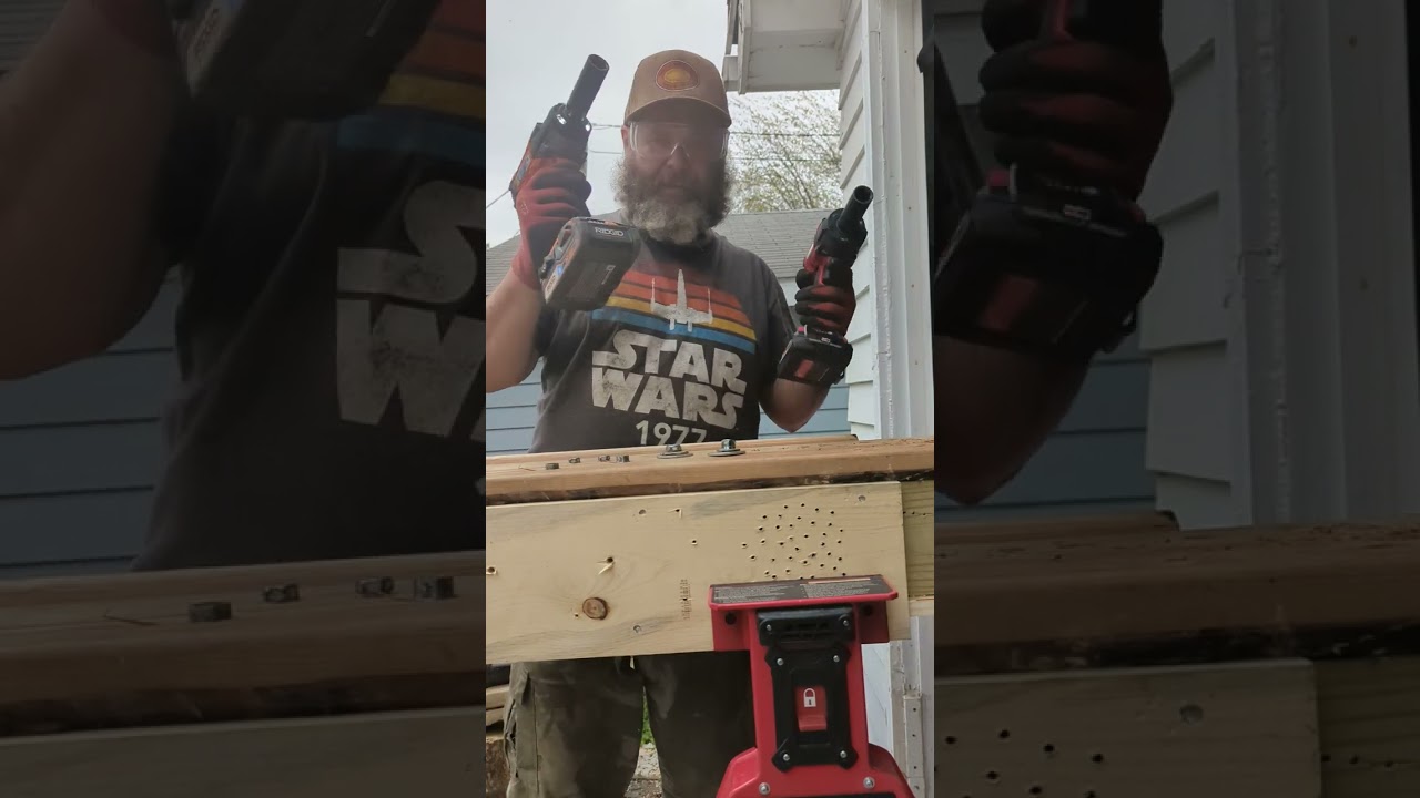 MILWAUKEE M18 fuel GEN 2 MID TQ VS RIDGID OCTANE MID TQ both with 3 amp 21700 cell battery 8inch lag