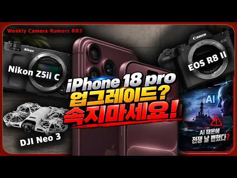 Don't fall for the iPhone 18 Pro! Nikon Z5II C leak, DJI Neo 3, and the R8 II controversy