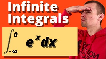 INTEGRAL FROM -INFINITY TO 0 OF e^x dx | How to find improper integrals and infinite integrals