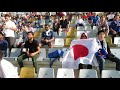 Supporters of Japan during the game against Turkmenistan at the AFC Asian Cup UAE 2019