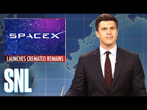 Weekend Update: SpaceX Launches Rocket with Cremated Remains - SNL