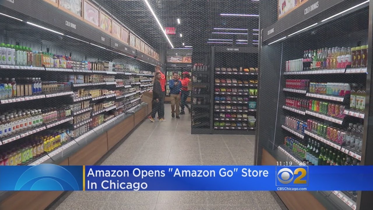 Amazon Go Store Opens In Chicago YouTube