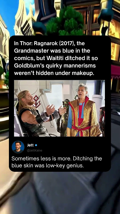 Thor Ragnarok movie vs. Comic