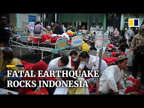 Indonesia rocked by earthquake, killing at least 56 people and leaving 700 injured