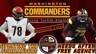 Celebrity Command Post LIVE! | Filling Out Commanders Depth Charts to Determine BIGGEST Needs + Co Luc Signing Profile