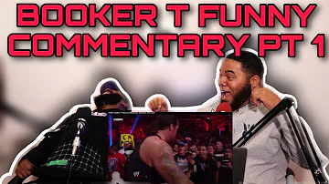 WWE: Booker T Funny Commentary Moments Part One. - (REACTION)