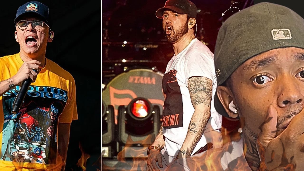 First Time Hearing!! Logic, Eminem - Homicide Reaction*