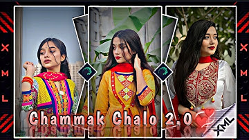Chammak Chalo 2.0 Xml File 💞😂 || #alightmotion #preset #xml 🖤 @rajdep_official_007