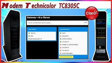Configurar MODEM-ROUTER de Claro Technicolor TC8305C ¡ACTUALIZADO! [2022]