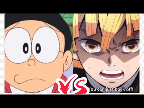 のび太VS我妻善逸【鬼滅の刃】【ドラえもん】