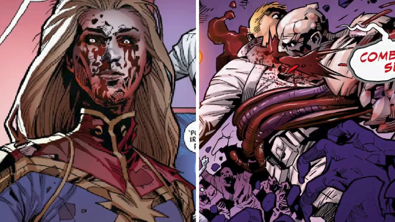 Captain Marvel Starts The Marvel Zombies Outbreak - YouTube