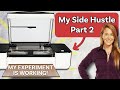 3D Laser Side Hustle | My Numbers Revealed!